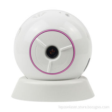 Cartoon UFO shape portable mini projector LCOS RGBNew